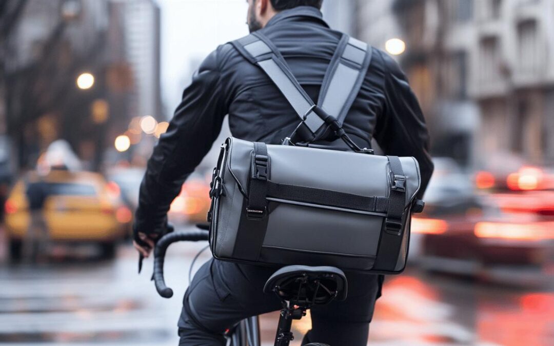Confort et Aeration : Les Sacs de Coursier a Velo qui Vous Gardent au Sec